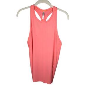 Athleta Pink Racerback Round Neck Athletic Top Women's XS
